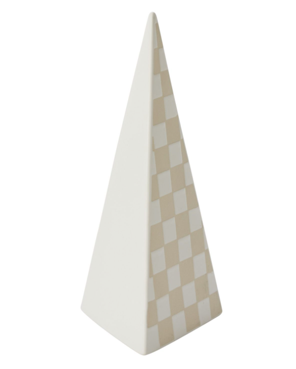 Checker Tree Figurine