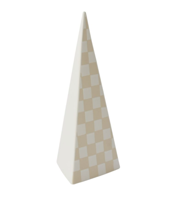 Checker Tree Figurine