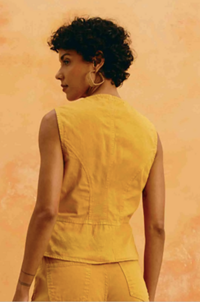 Arzu Vest Md Yellow