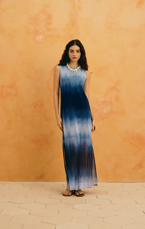 Ruth Dress Blue