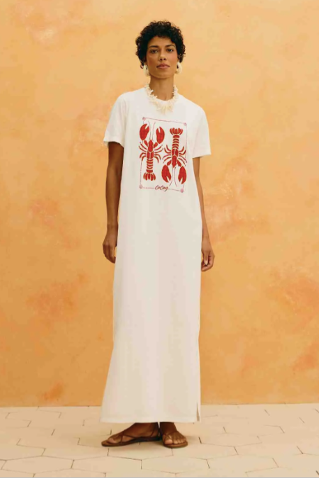 Cartio Dress Off White