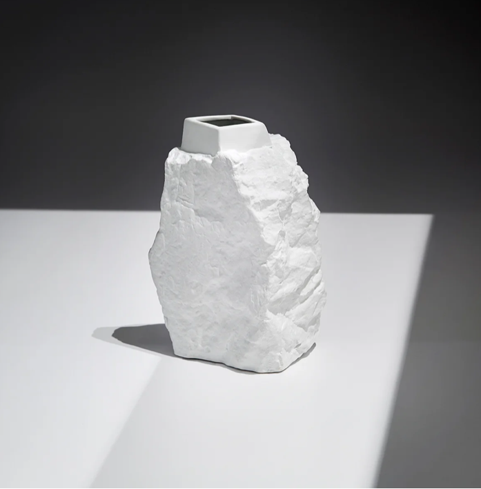 Piedra Vase | White