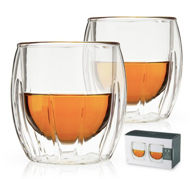 Double Walled Spirits Glasses Viski