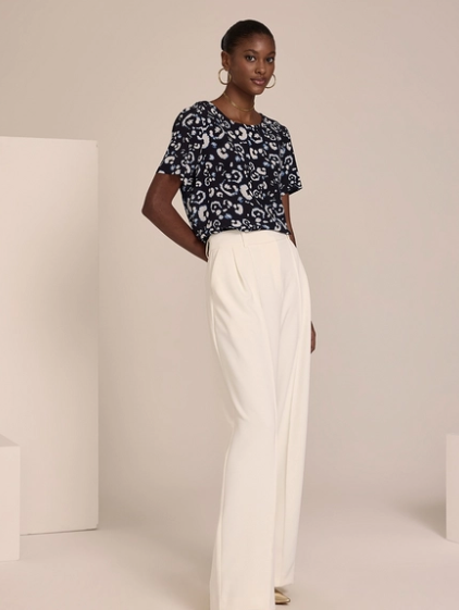 Felipa Top Estampada Blue