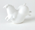Friesian Horse Matte White
