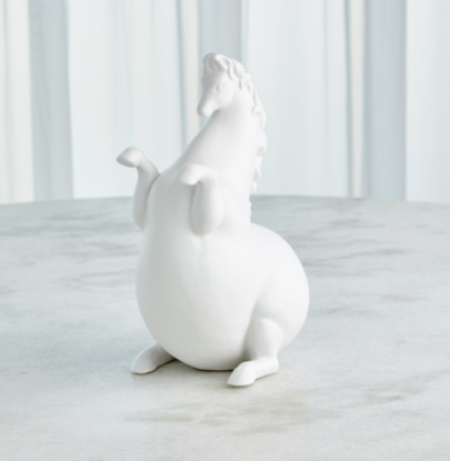 Andalusian Horse Matte White