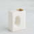 Oh Yes Vase Matte White Gold Rim