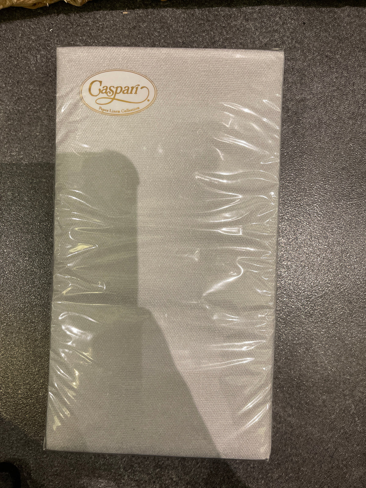 Guest Towels Solid Airl  Linen Silver