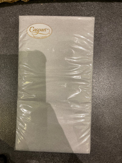 Guest Towels Solid Airl  Linen Silver