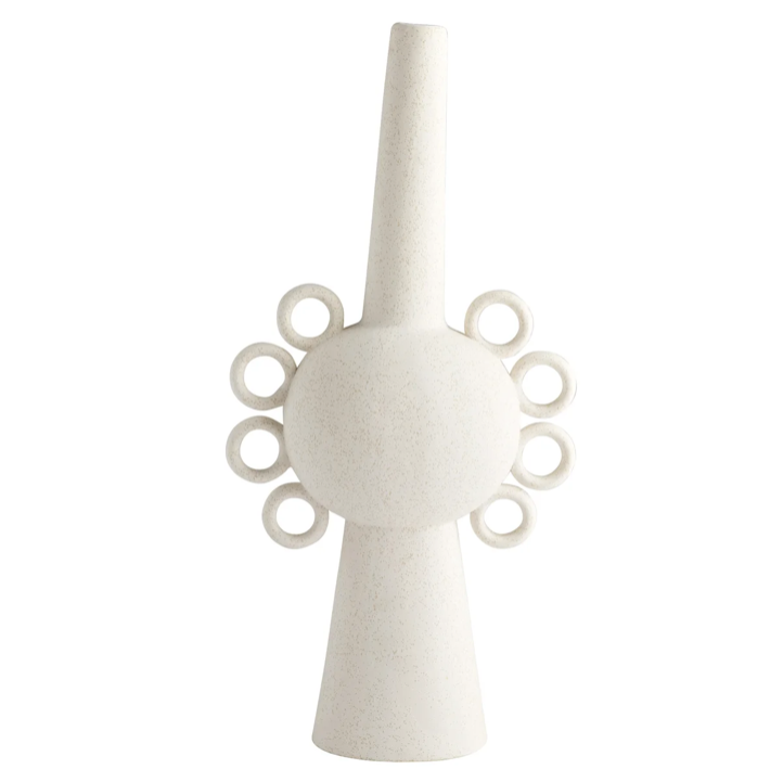 Ringlets Vase White Large