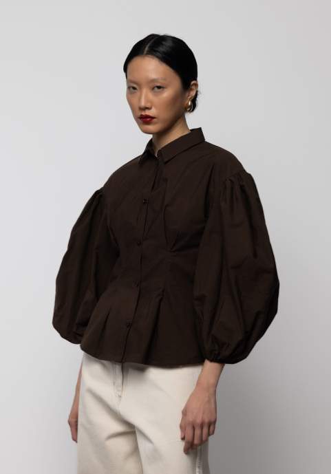 Volume Shirt Brown