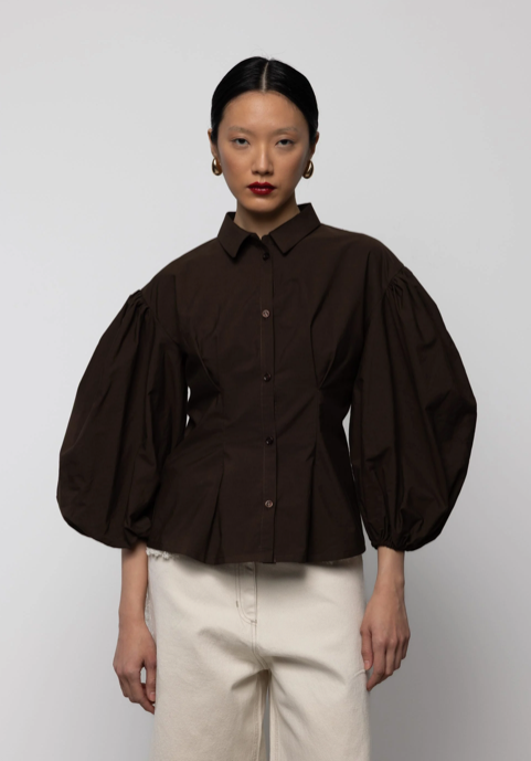 Volume Shirt Brown