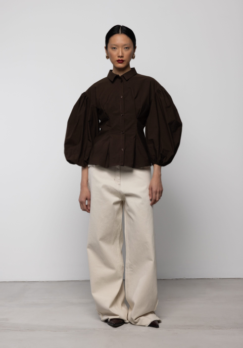 Volume Shirt Brown