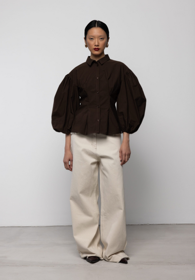 Volume Shirt Brown