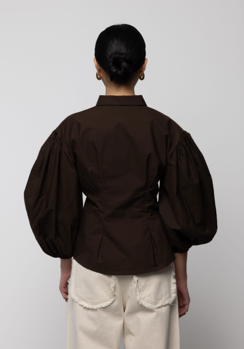 Volume Shirt Brown