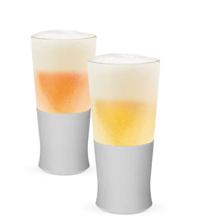 Glass Frezze Beer Glass in Gray Set