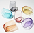 Color Stemless Wine Glass set of 6