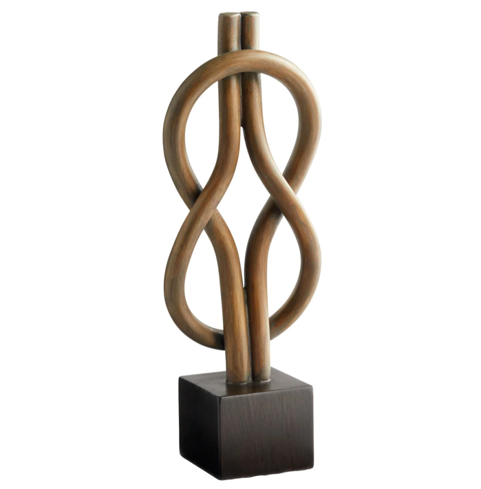 Hercules Knot Sculpture Mahagony