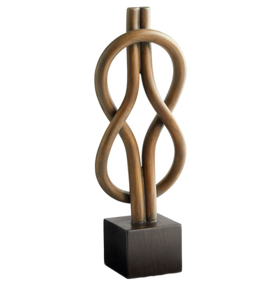 Hercules Knot Sculpture Mahagony