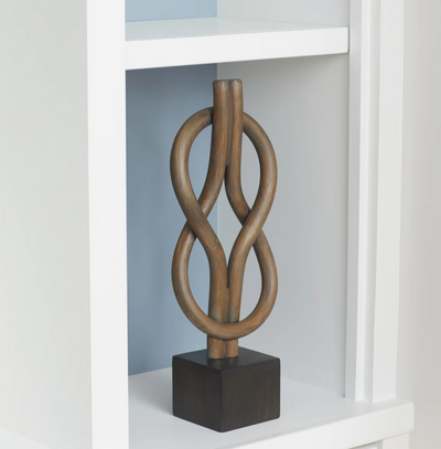 Hercules Knot Sculpture Mahagony