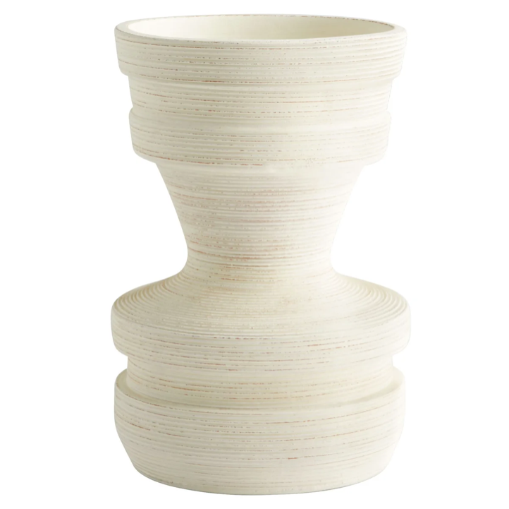 Taras Vase White Small