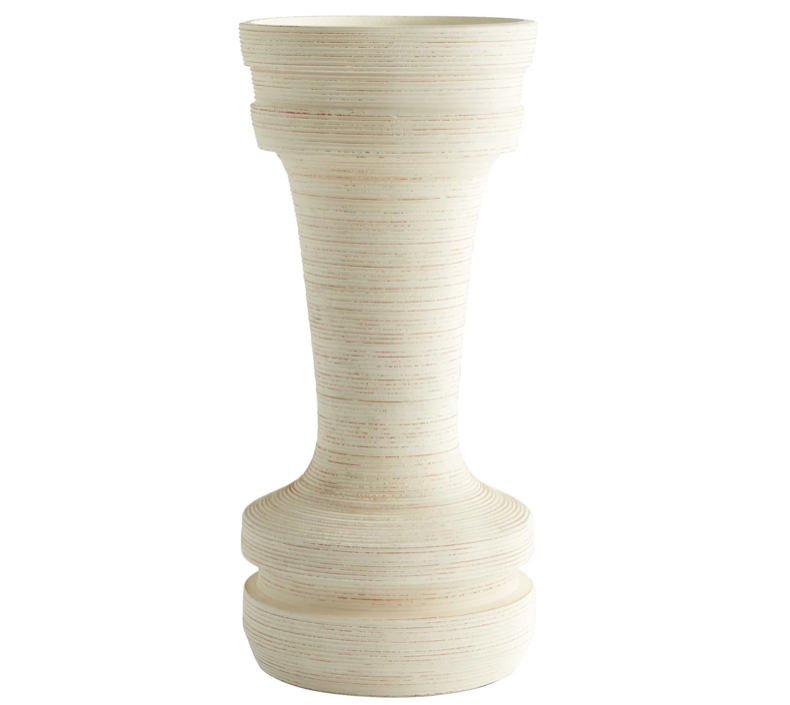 Taras Vase White Large