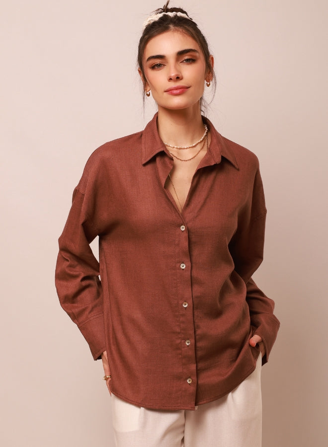 Dalila Shirt Brown