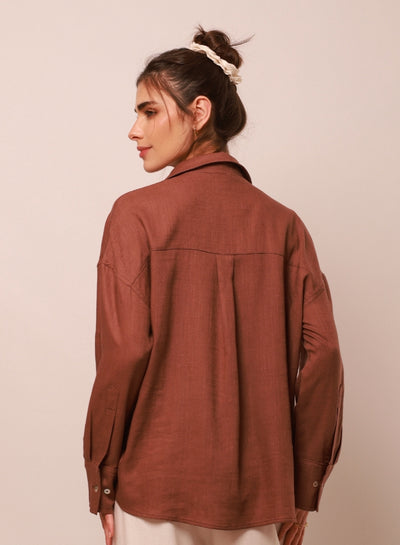 Dalila Shirt Brown
