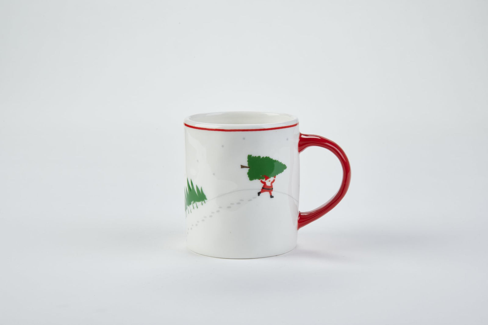 Running Santa Mug