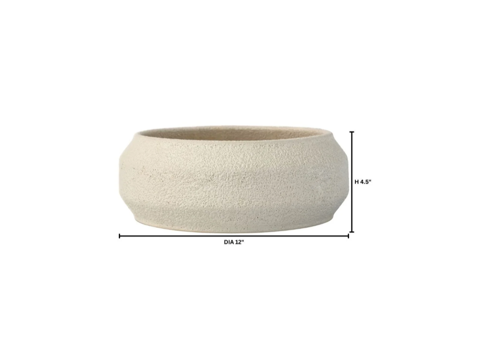 Terra Bowl White Large
