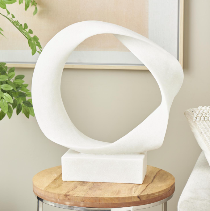 Lusia Sculpture White