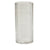 Etched Plaid Votive Clear
