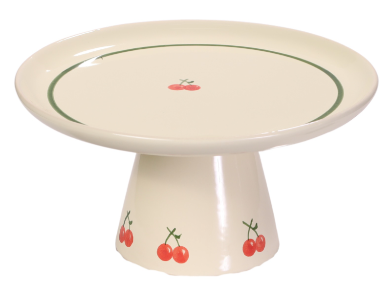 Tutti Frutti Plate Cherry L