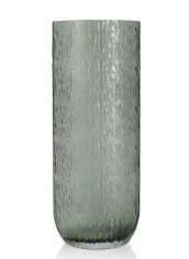 Glass Zephyr Vase Smoke M
