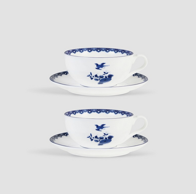 Cup and Saucer Delftware Small set of 2