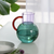 Pablo Glass Jug Teal Purple Amber S