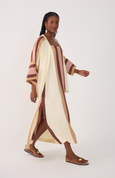 Camila Dress Stripe Multi