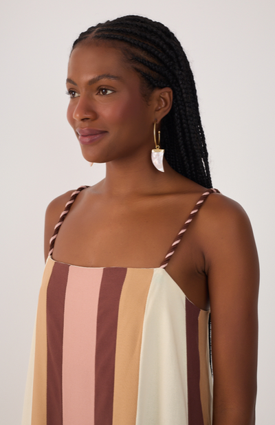 Camila Dress Stripe Multi