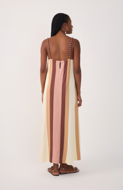 Camila Dress Stripe Multi