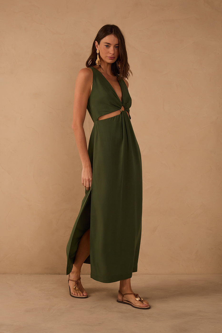 Adriana Maxi Dress Green