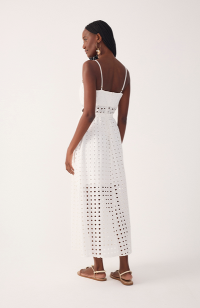 Tanya Dress Off White