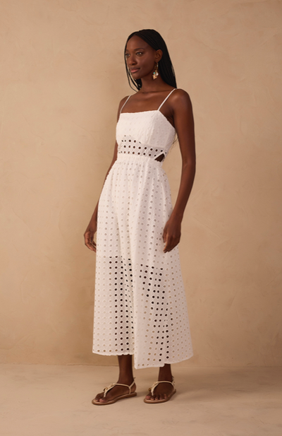 Tanya Dress Off White