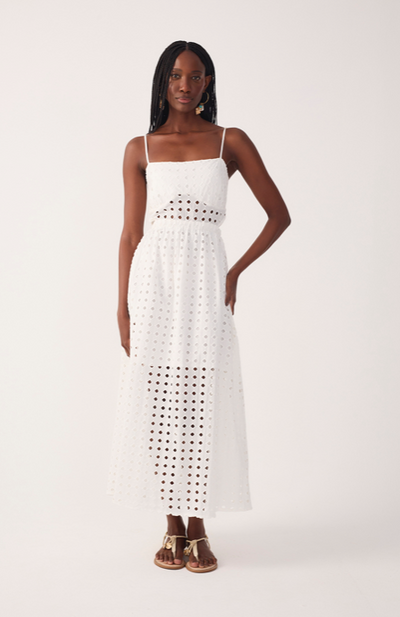 Tanya Dress Off White
