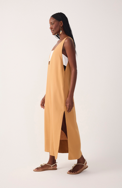 Marilyn Dress Beige
