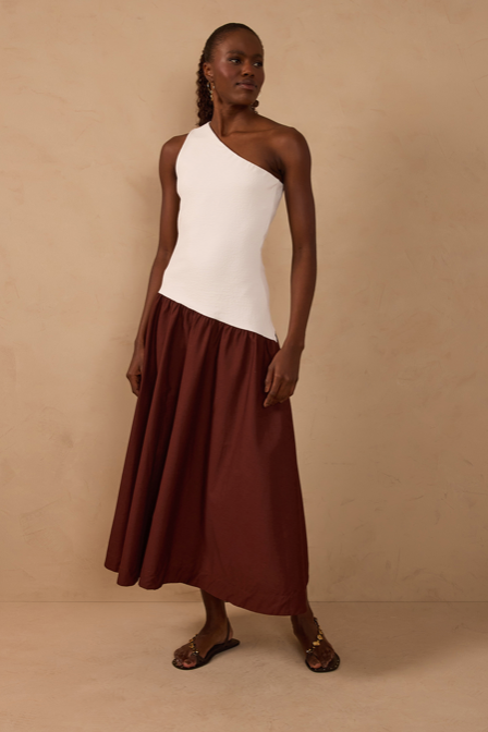 Lola Maxi Dress Brown