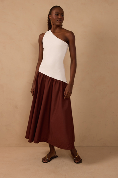 Lola Maxi Dress Brown