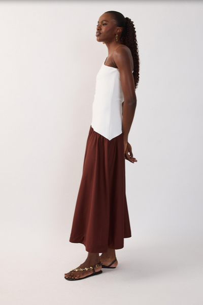 Lola Maxi Dress Brown