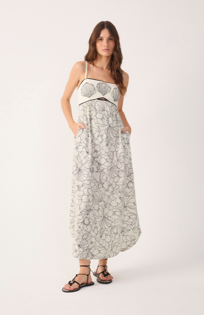 Marisol Maxi Dress Off White