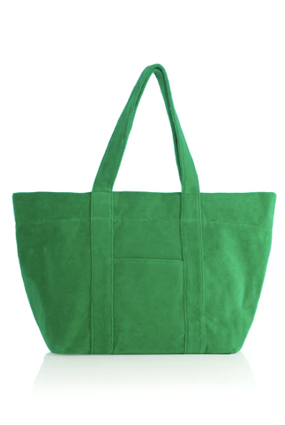 Sol Terry Tote Green