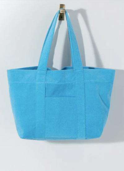Sol Terry Tote Turquoise